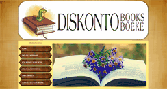 Desktop Screenshot of diskontobooks.co.za